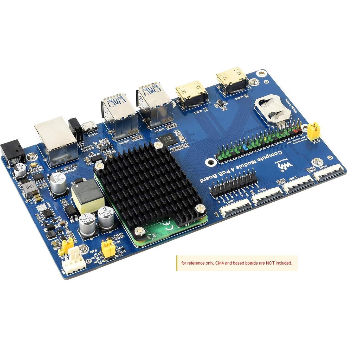 Disipador de Calor Aluminio Waveshare para Raspberry Pi CM4