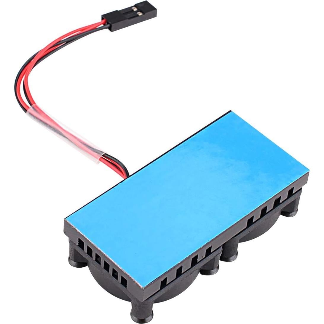Ventilador Doble con Disipador para Raspberry Pi 2B 3B 4B Enokay