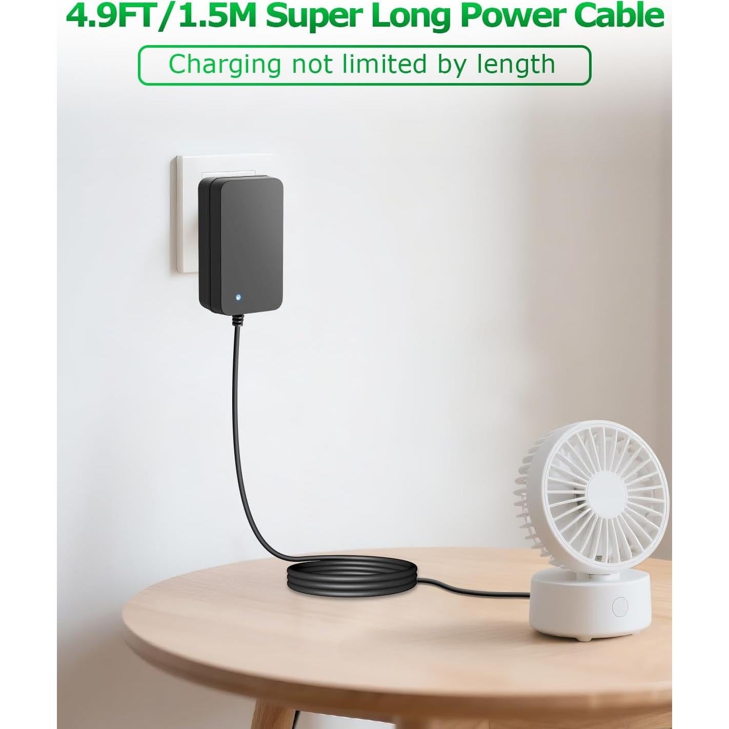 Adaptador de Alimentación 5V 4A 20W con 8 Enchufes Universales