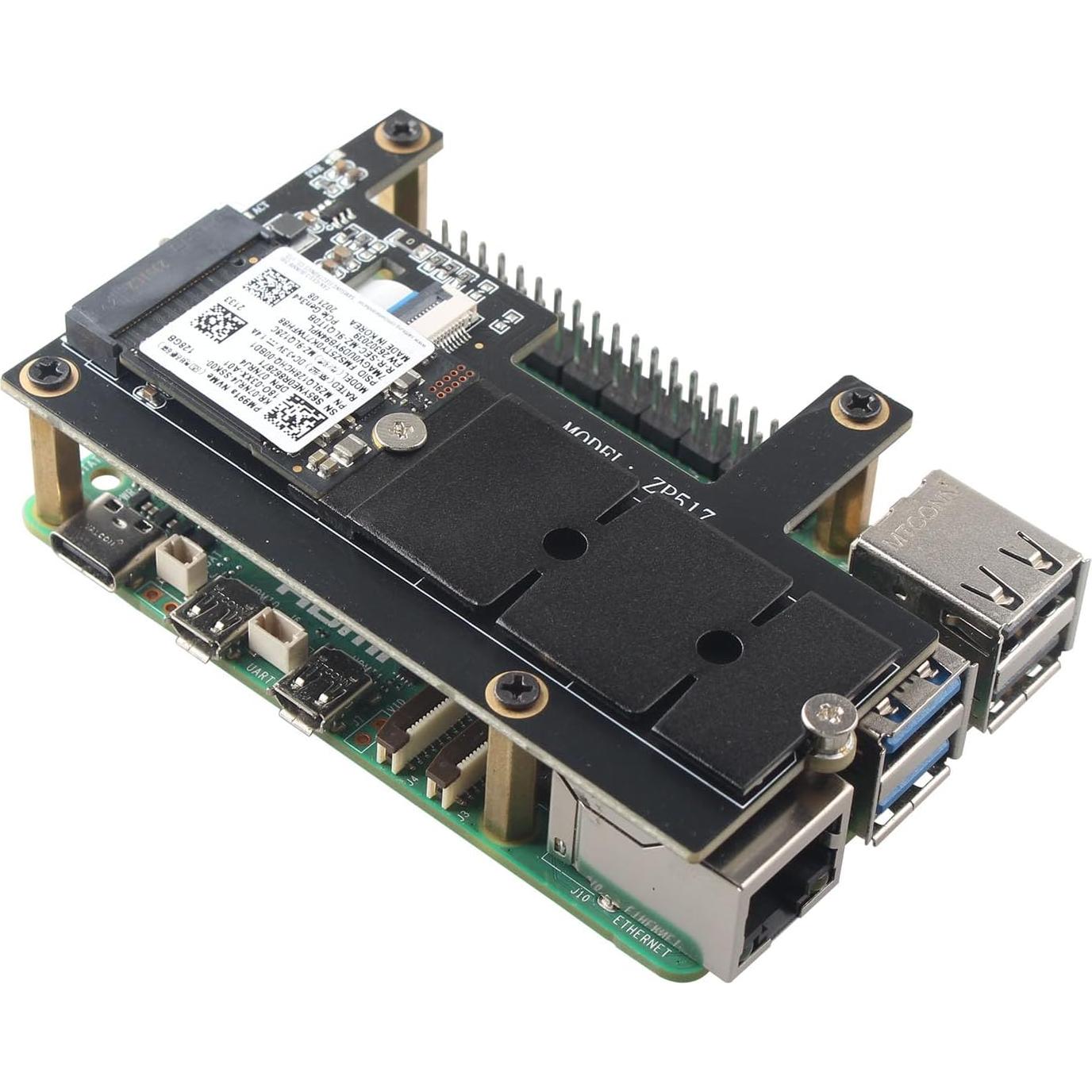 Adaptador M.2 NGFF NVMe SSD 2230 a 2280 ZDE - 2 Piezas