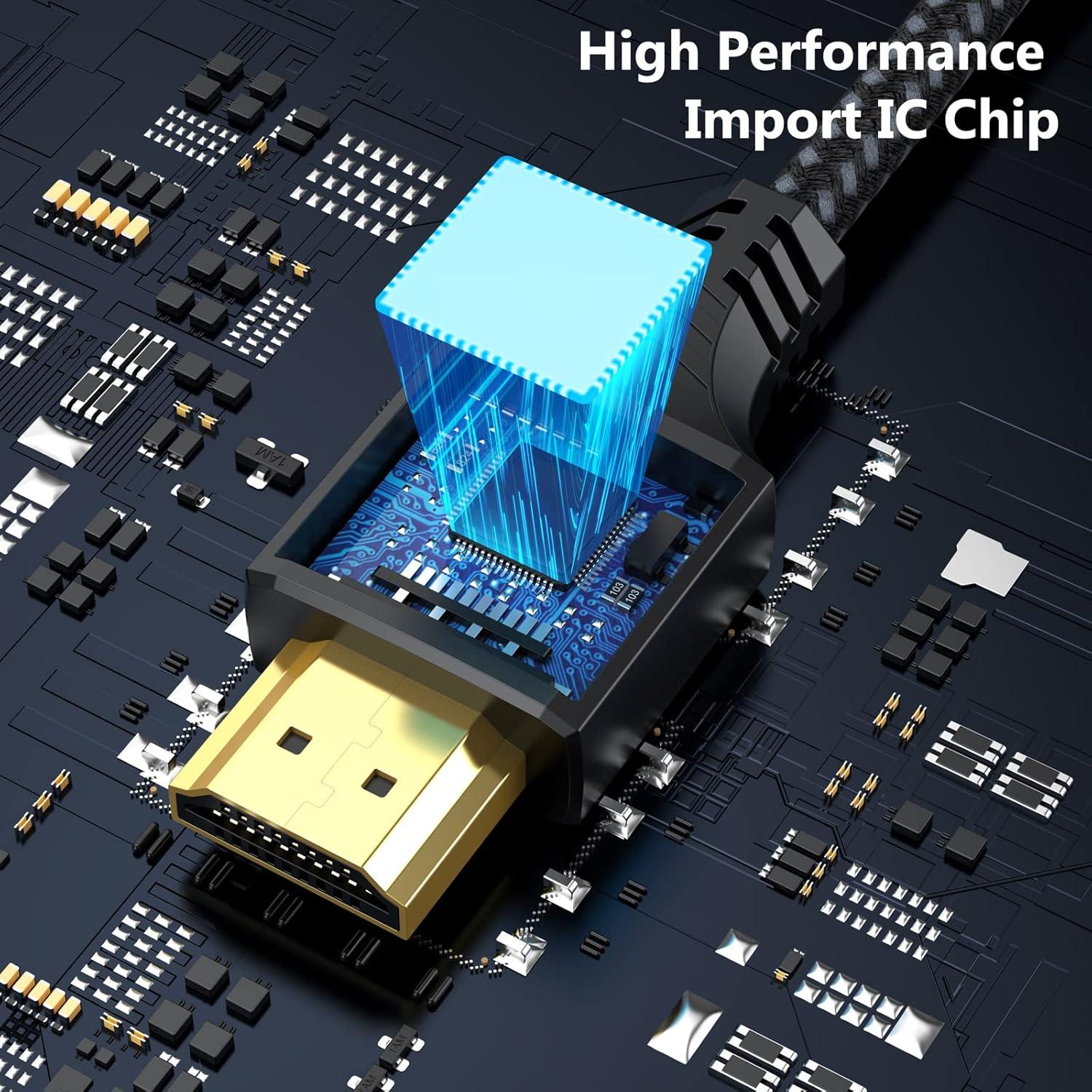 Cable HDMI a DVI 1.83m DteeDck Macho a Macho 10 Paquete