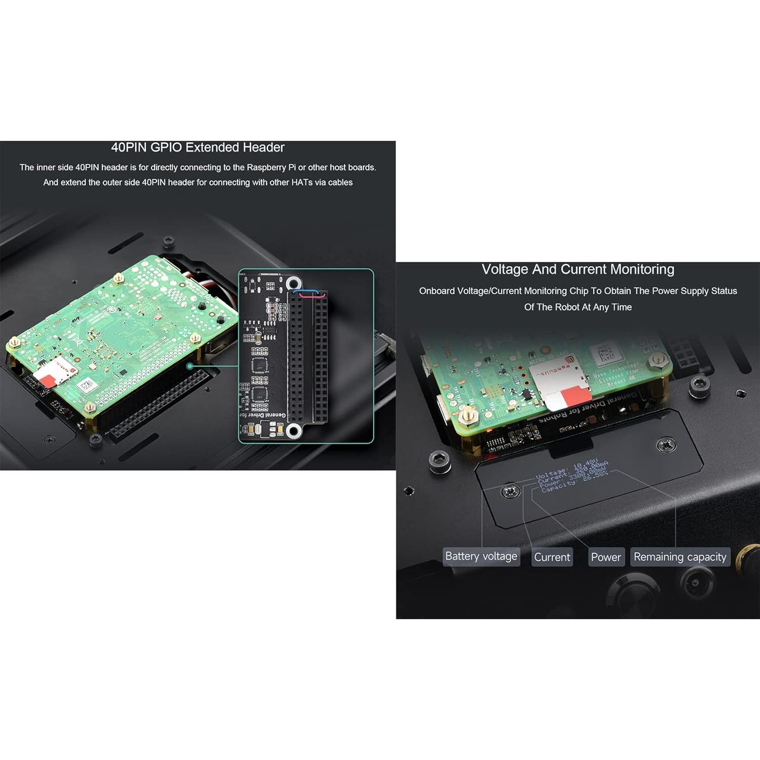 Placa de Control Multifuncional Waveshare ESP32 para Robots