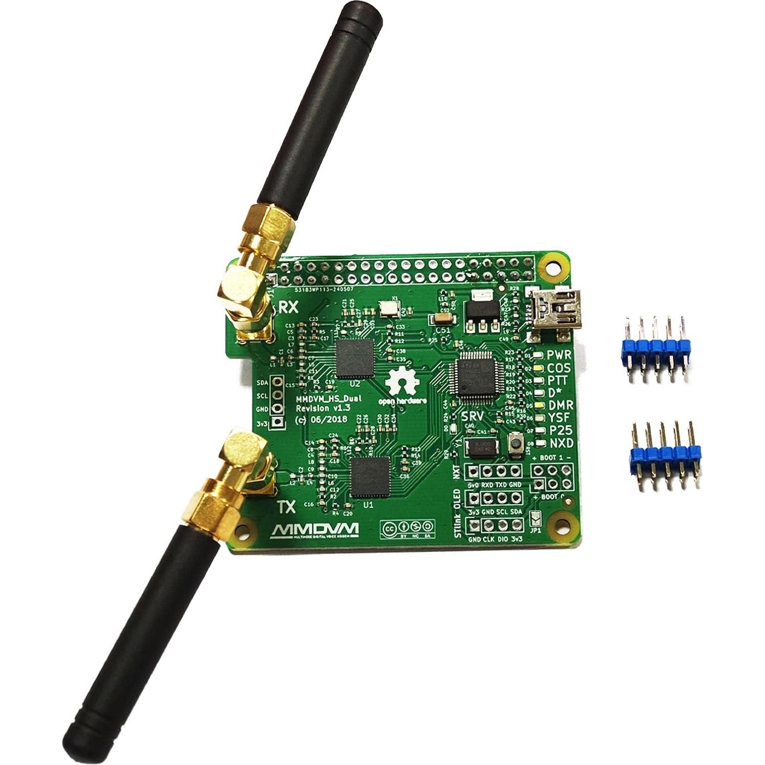 Módulo Hotspot Dúplex MMDVM AURSINC V1.5.2 para Raspberry Pi