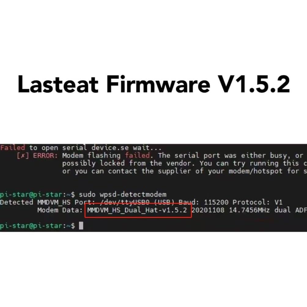 Módulo Hotspot Dúplex MMDVM AURSINC V1.5.2 para Raspberry Pi