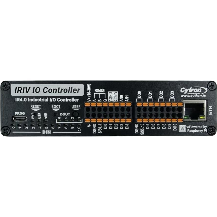 Controlador IO IRIV Cytron Raspberry Pi RP2350 E/S Industrial