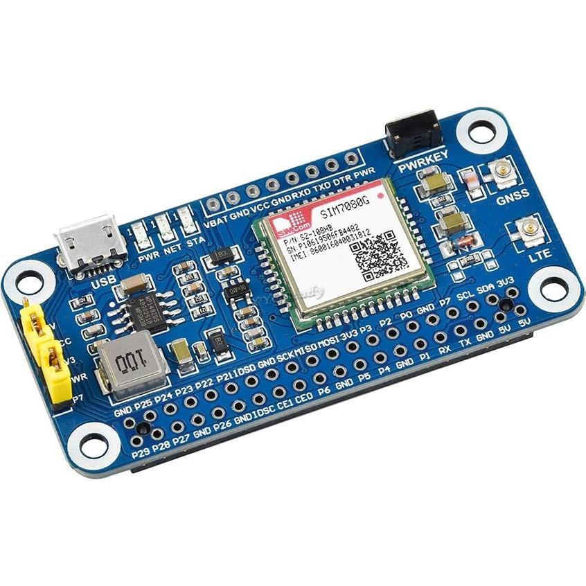 HAT NB-IoT Cat-M GNSS XYGStudy para Raspberry Pi con GPS