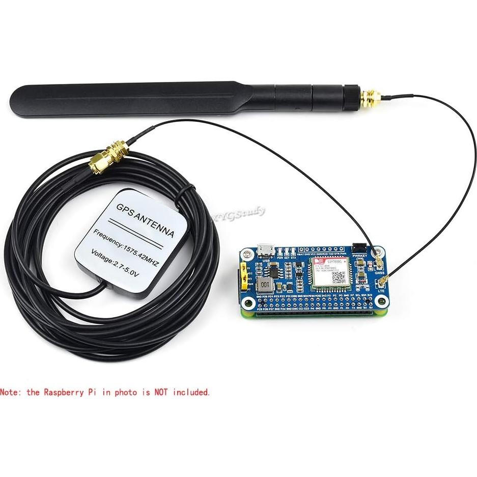 HAT NB-IoT Cat-M GNSS XYGStudy para Raspberry Pi con GPS