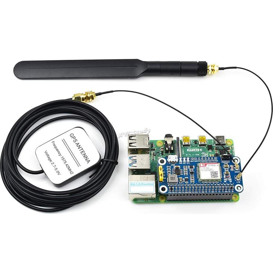 HAT NB-IoT Cat-M GNSS XYGStudy para Raspberry Pi con GPS