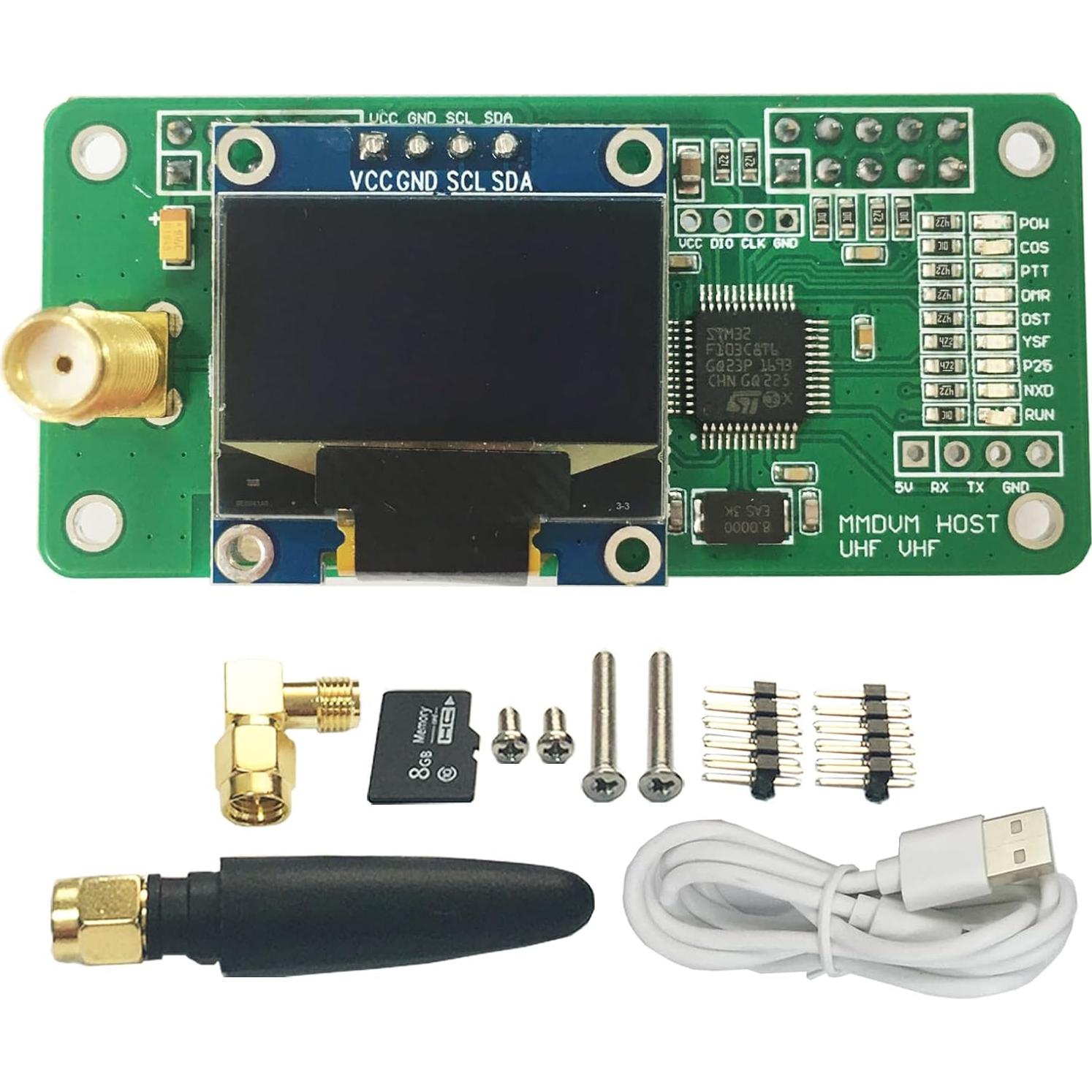 Placa MMDVM Hotspot IWatson con Pantalla OLED para Raspberry Pi