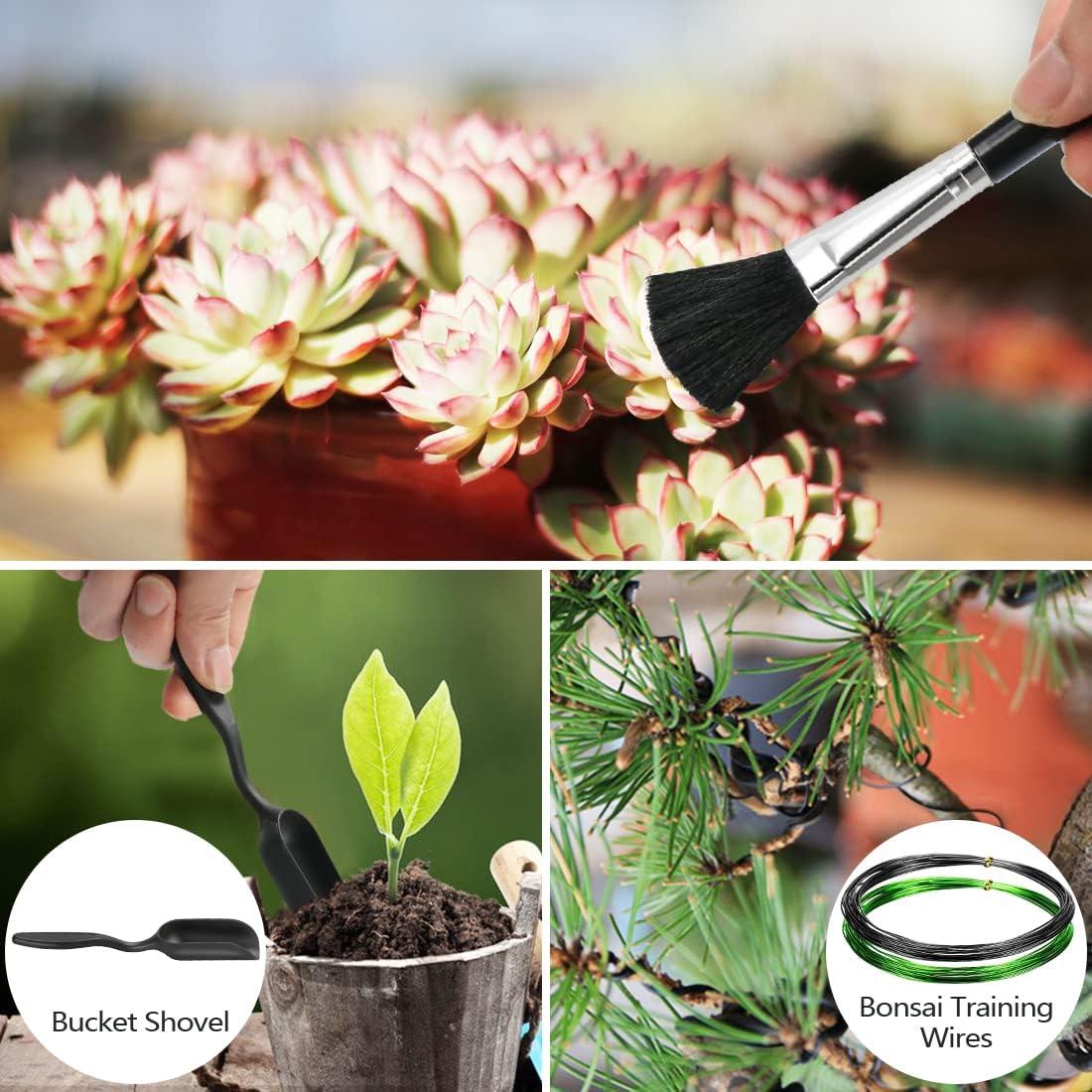 Kit de Herramientas para Bonsai Futurera 21 Piezas Jardinería