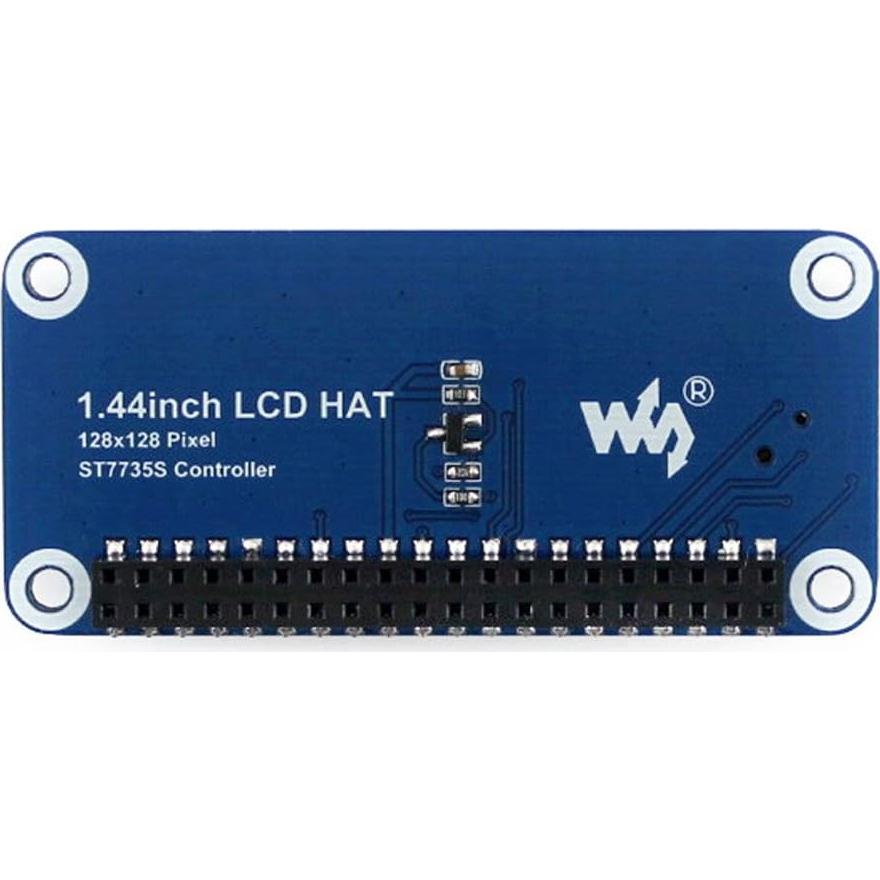 Pantalla LCD HAT 1.44" Waveshare para Raspberry Pi 128x128