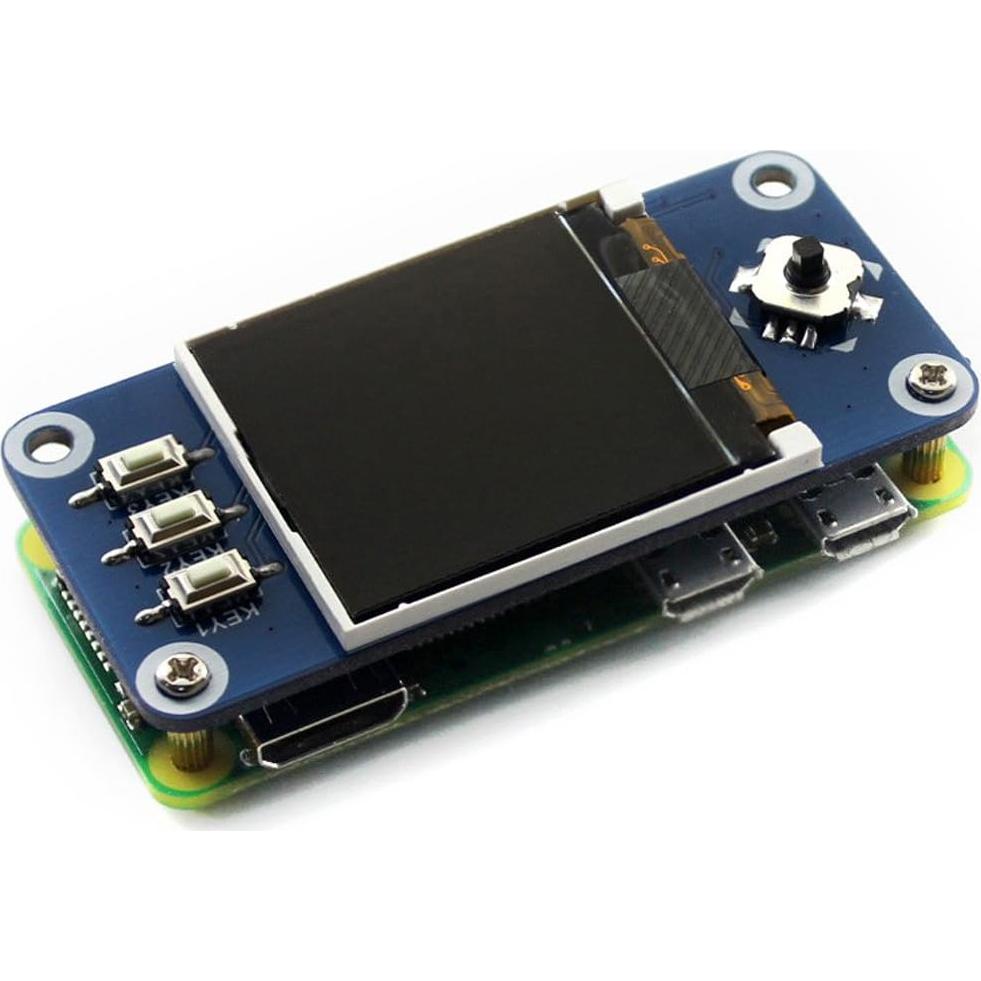 Pantalla LCD HAT 1.44" Waveshare para Raspberry Pi 128x128