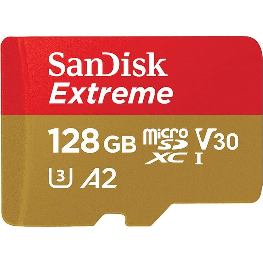 Tarjeta de Memoria SanDisk 128GB Extreme microSDXC UHS-I