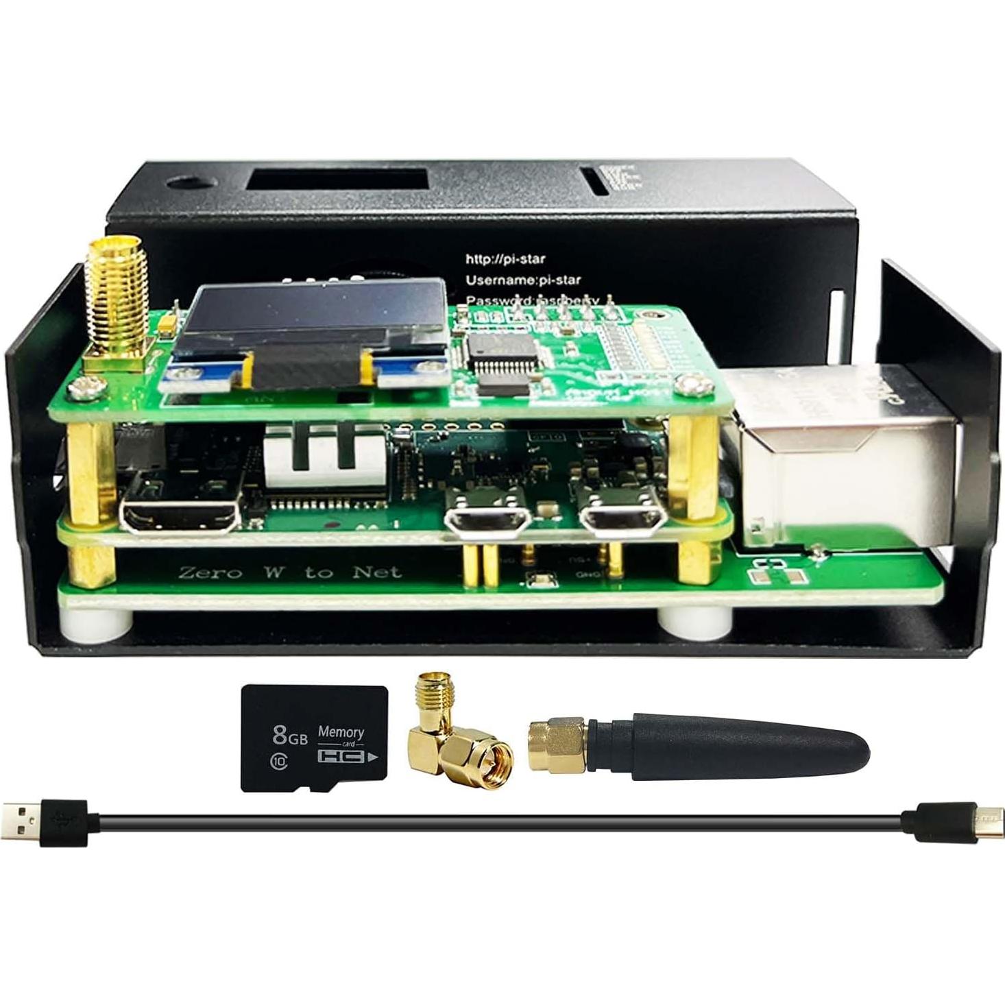 Hotspot MMDVM IWatson MM100 con Ethernet y Raspberry Pi Zero W