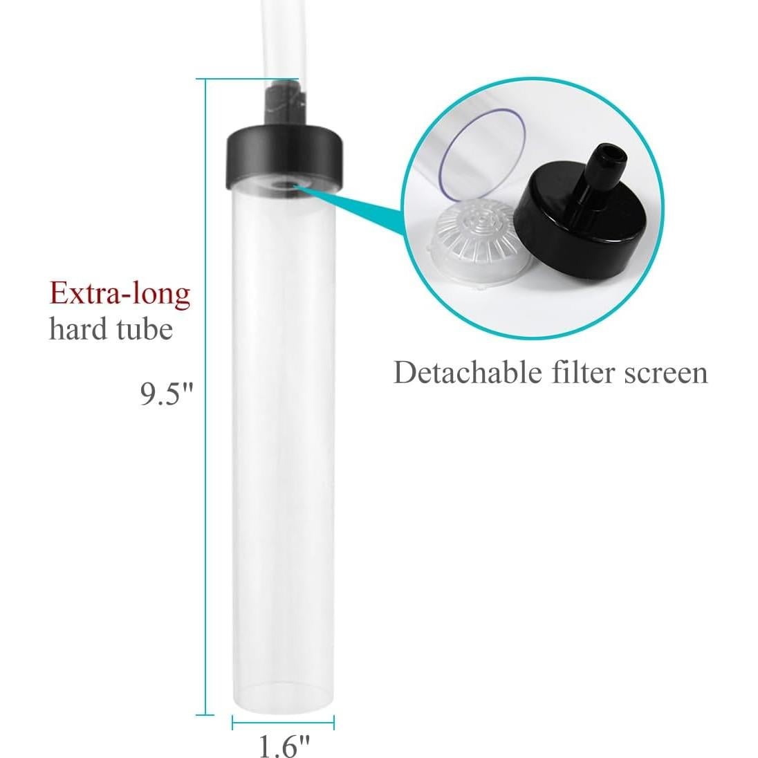 Limpiador de Sifón de Acuario Laifoo 1.52m para Tanques