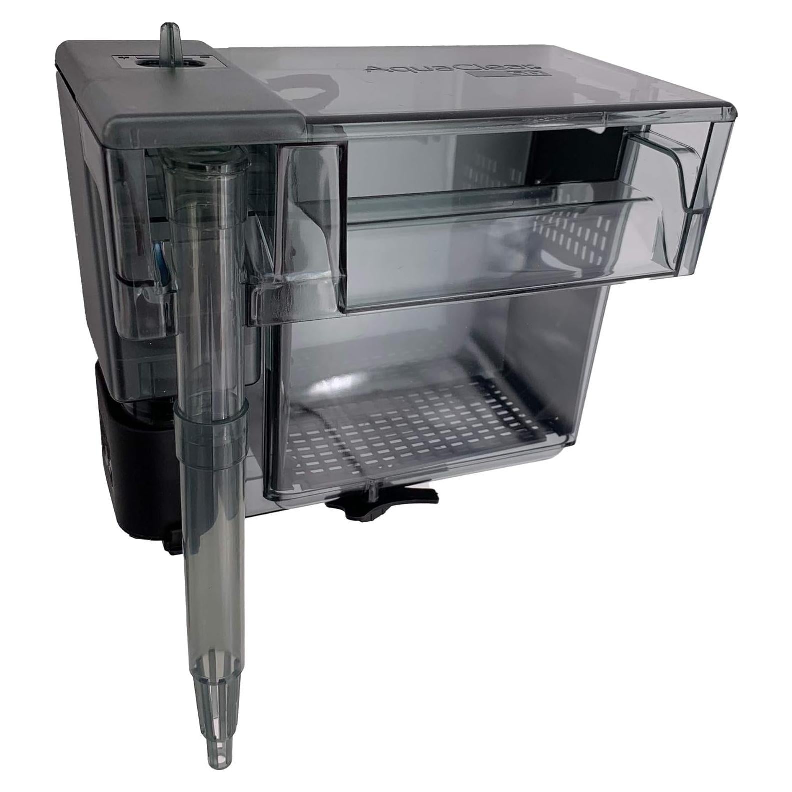 Fluval 50 Power Filter – Aquarium Filter for 20 to 50 Gallon Fish Tanks – Quiet Energy Efficient Pump – Mechanical, Chemical & Biological Filtration – Easy Install & Maintenance (Packaging May Vary)