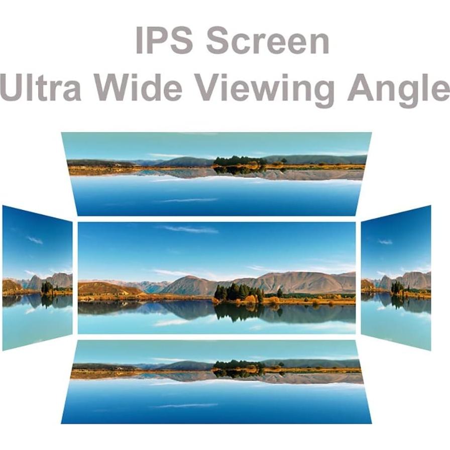 Monitor de Temperatura de CPU EDIY 8.8" IPS 1920x480 LED