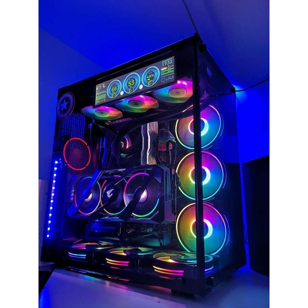 Monitor de Temperatura de CPU EDIY 8.8" IPS 1920x480 LED