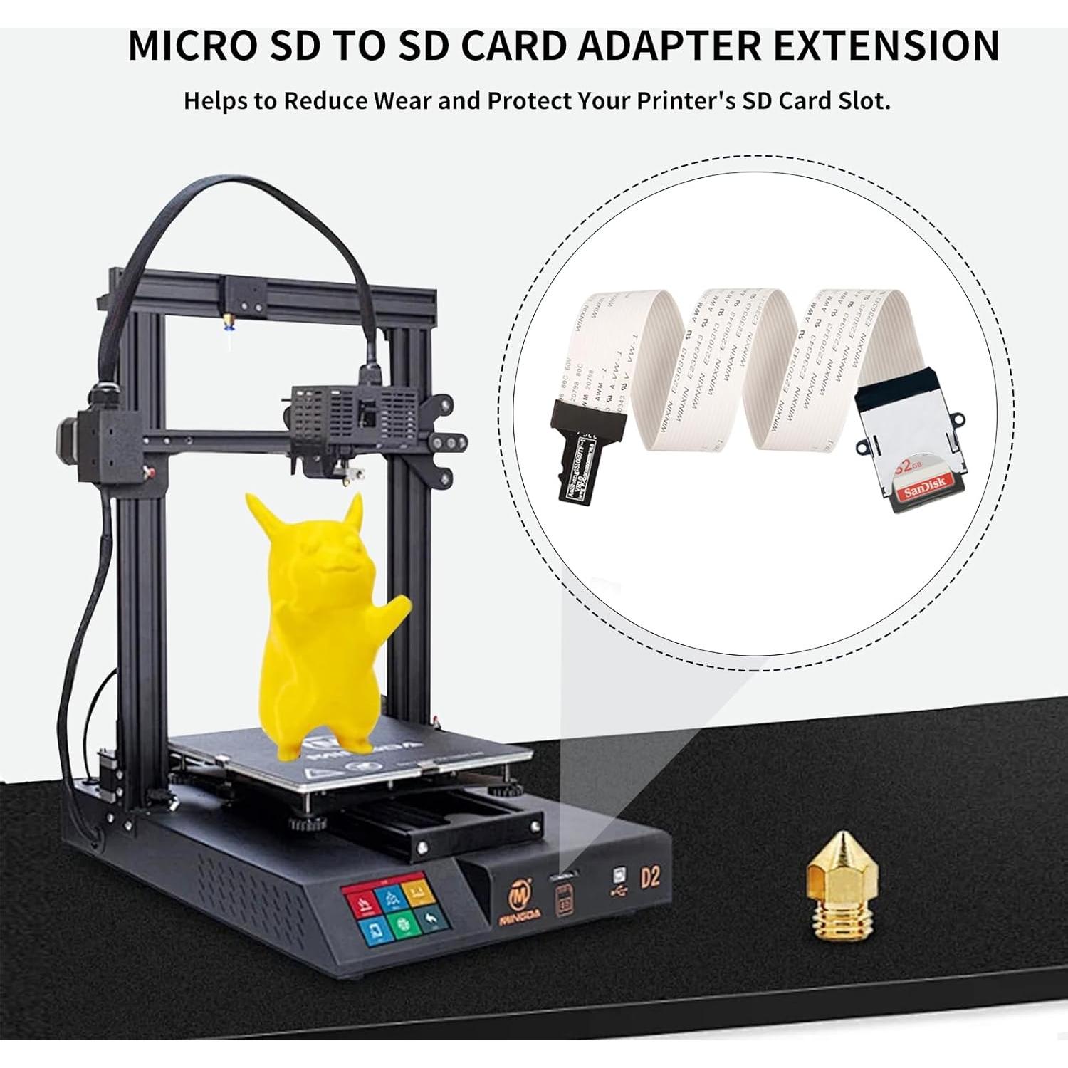 Adaptador Micro SD a SD 48cm PinQiongZhe para Raspberry Pi