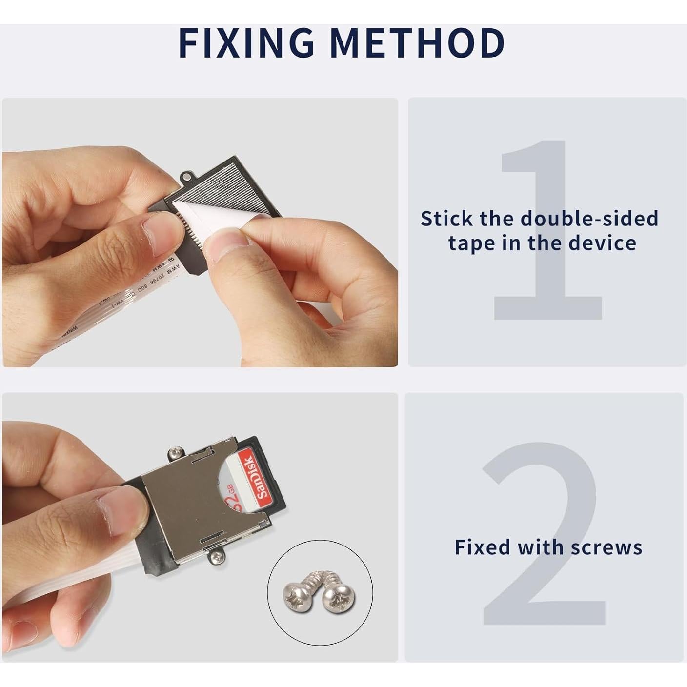Adaptador Micro SD a SD 48cm PinQiongZhe para Raspberry Pi