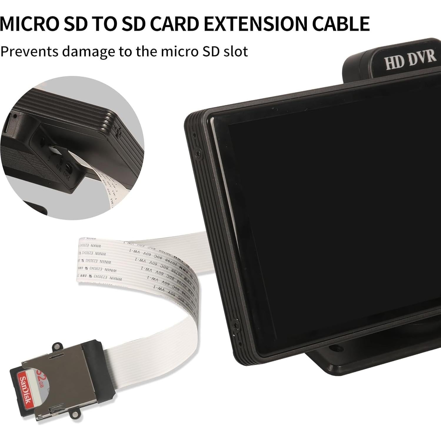 Adaptador Micro SD a SD 48cm PinQiongZhe para Raspberry Pi