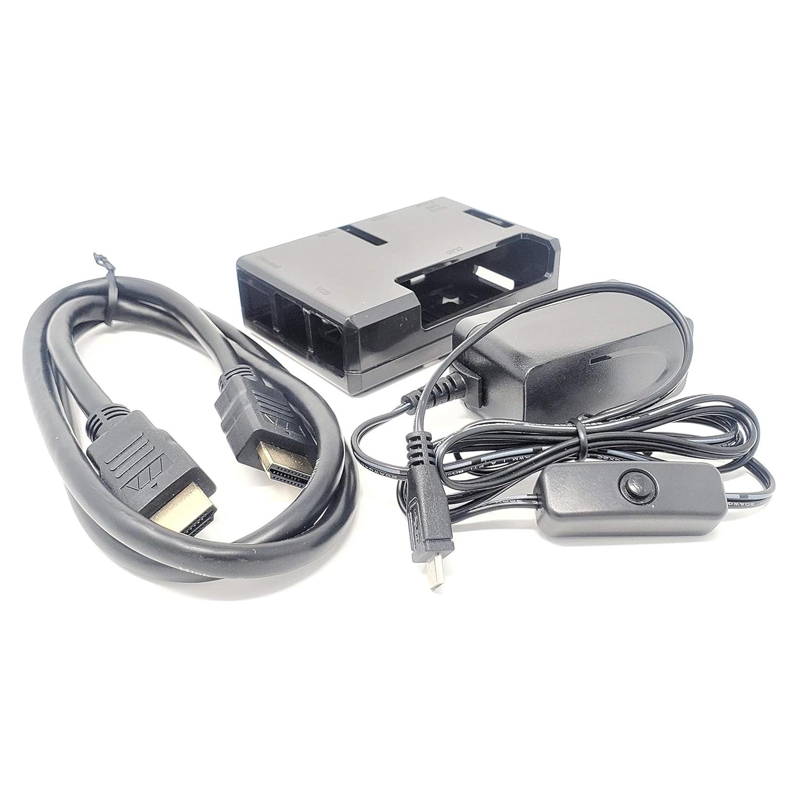 Estuche plástico Raspberry Pi 3 B+ MICRO CONNECTORS con HDMI