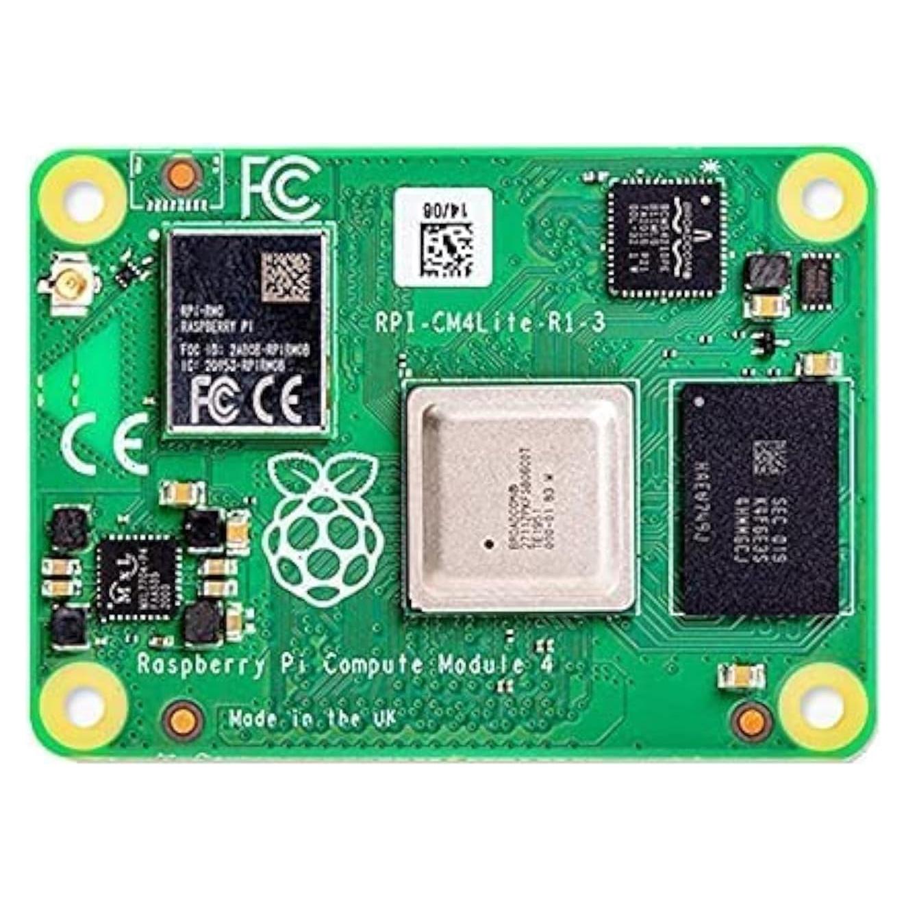 Módulo de Computación Raspberry Pi 4 2GB RAM 16GB eMMC Wi-Fi Bluetooth