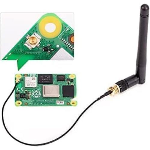 Módulo de Computación Raspberry Pi 4 2GB RAM 16GB eMMC Wi-Fi Bluetooth