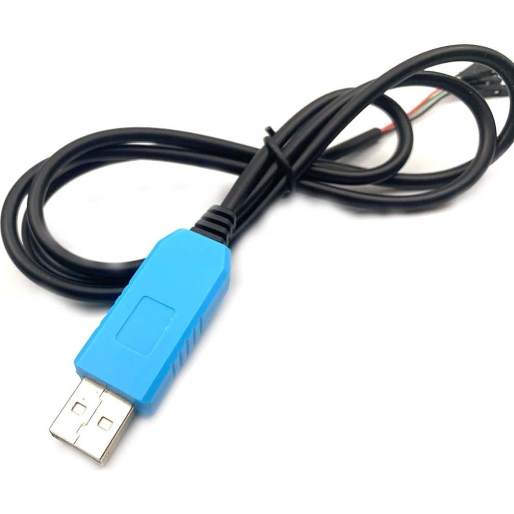 Cable Serial USB a TTL Kiro&Seeu PL2303TA 1.2m para Raspberry Pi