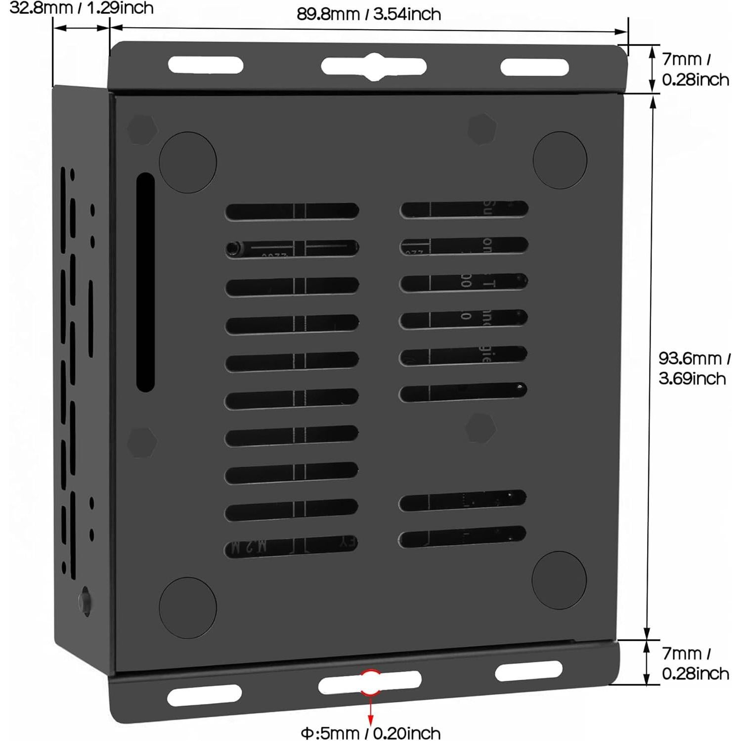 Caja de Metal Geekworm X1500-C1 para Raspberry Pi CM5