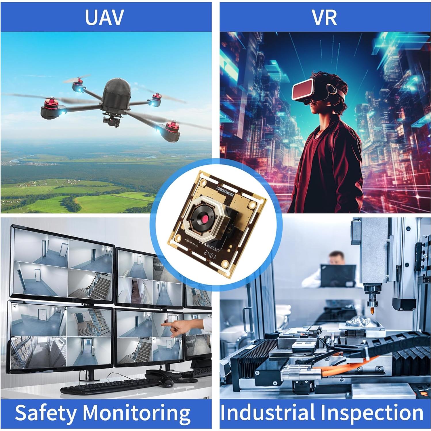 Cámara USB 5MP Hotpet con Autofoco y 60 Grados de Ángulo