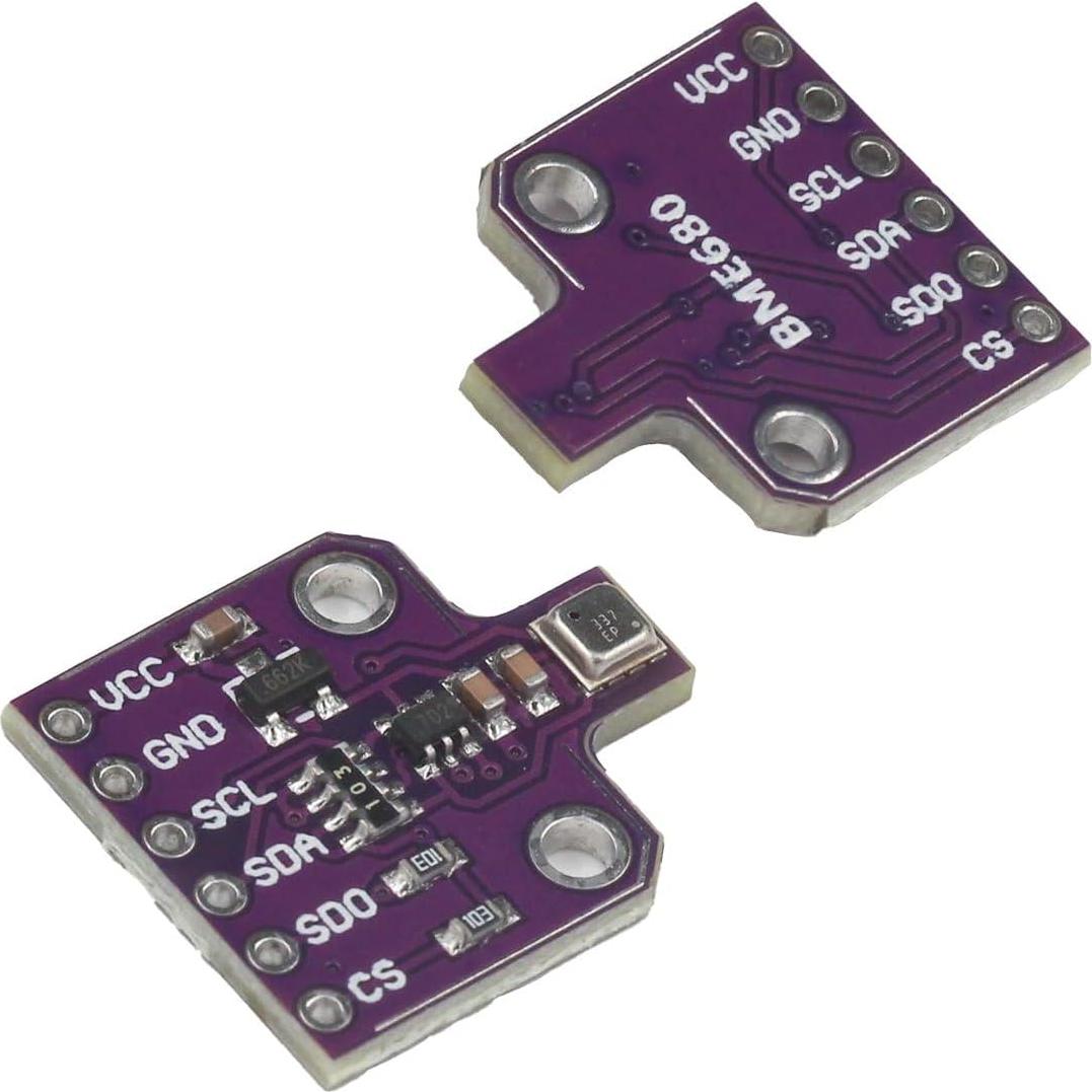 Sensor BME680 YFUSET 4 en 1 Temperatura, Humedad y Presión