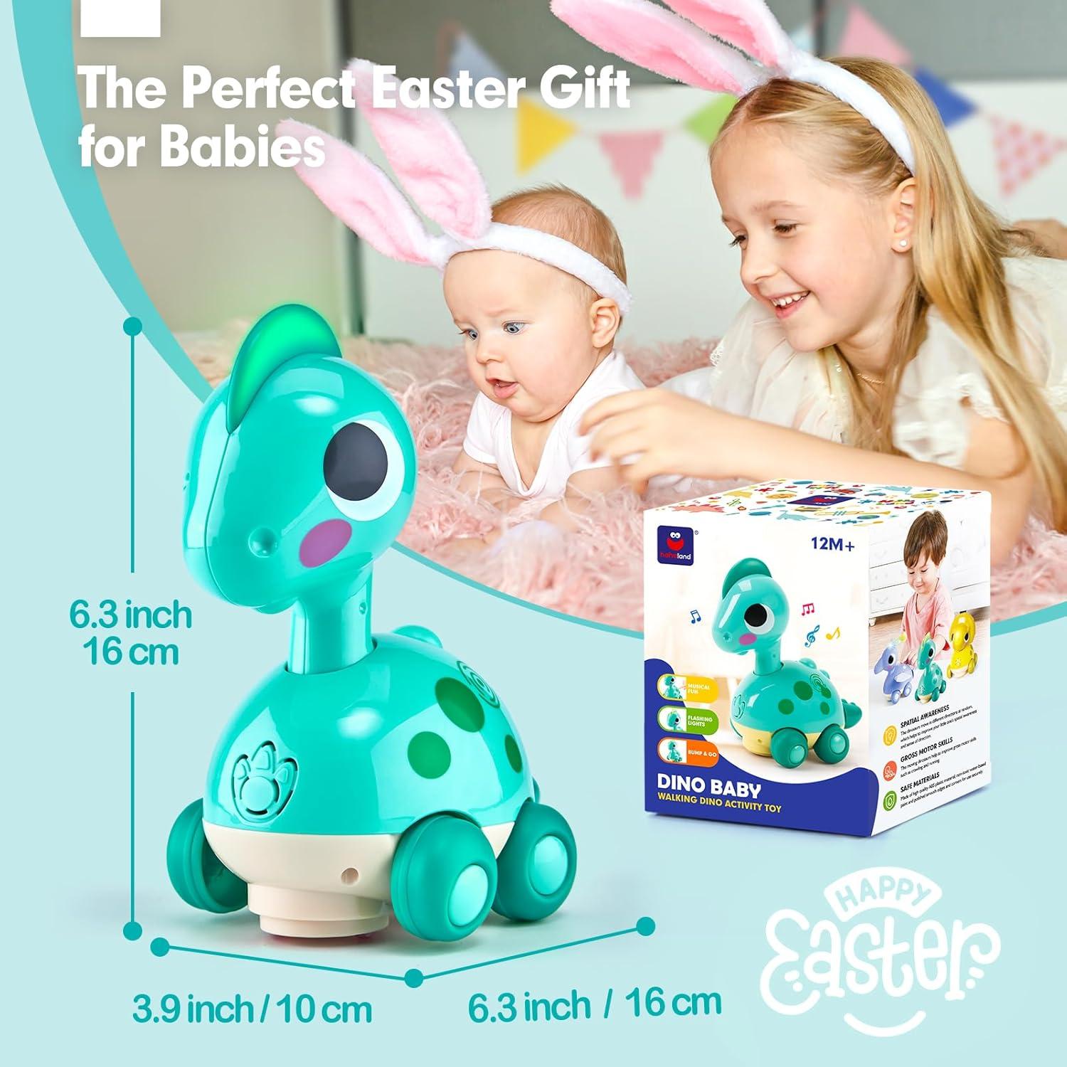 CubicFun Juguete Musical Dinosaurio 12-36 Meses Luz y Sonido