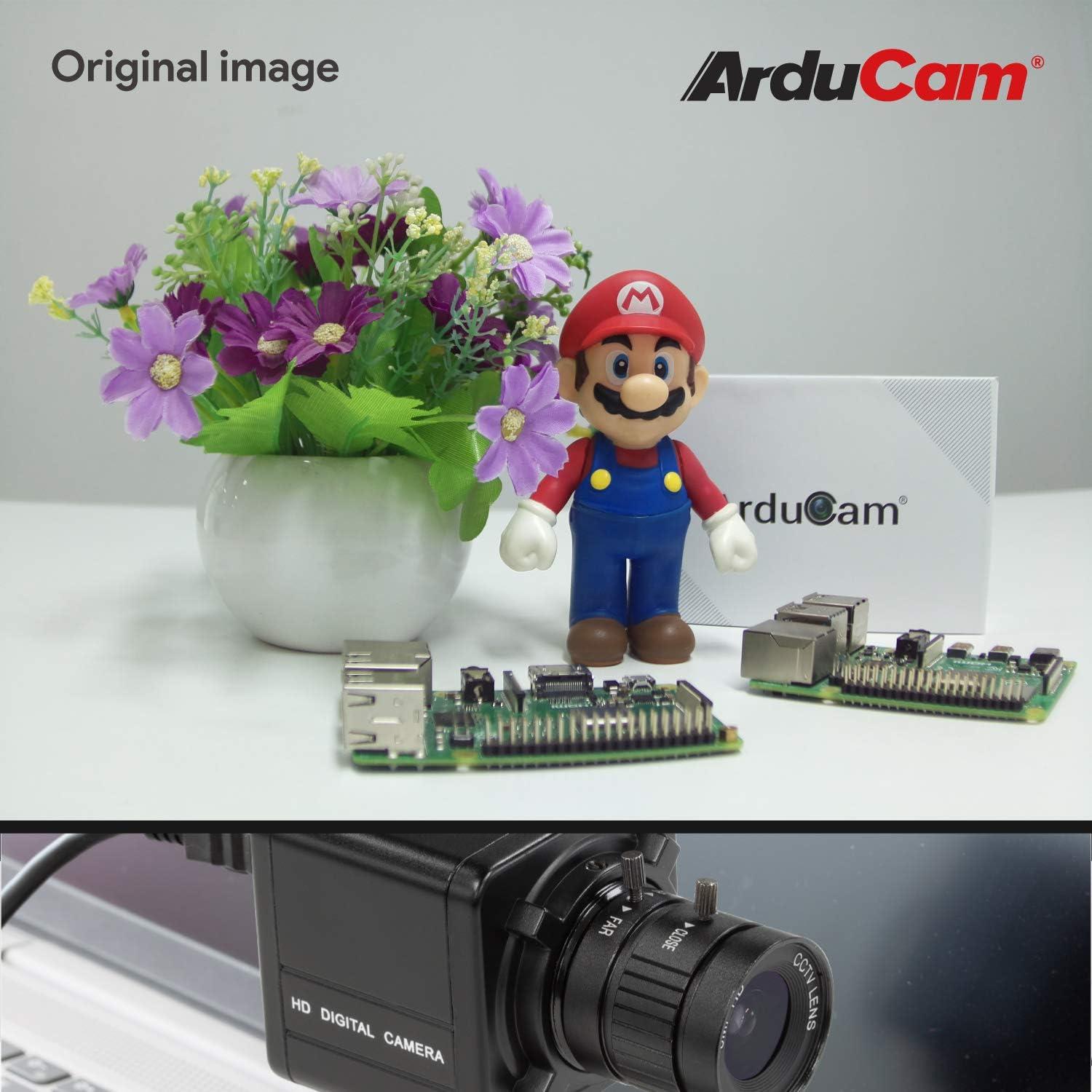 Cámara USB Arducam 12MP IMX477 para Raspberry Pi HQ con Audio