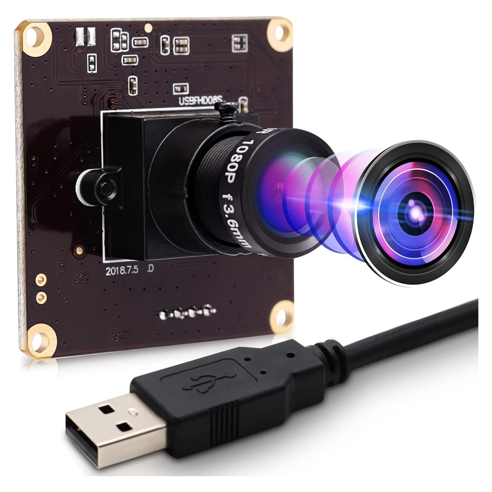 Módulo de Cámara USB ELP 1080P Gran Angular 260fps Mini