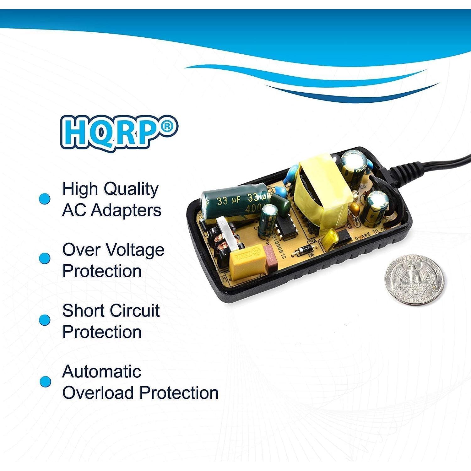 Adaptador de corriente AC HQRP 5V 2.5A Micro USB para Raspberry Pi