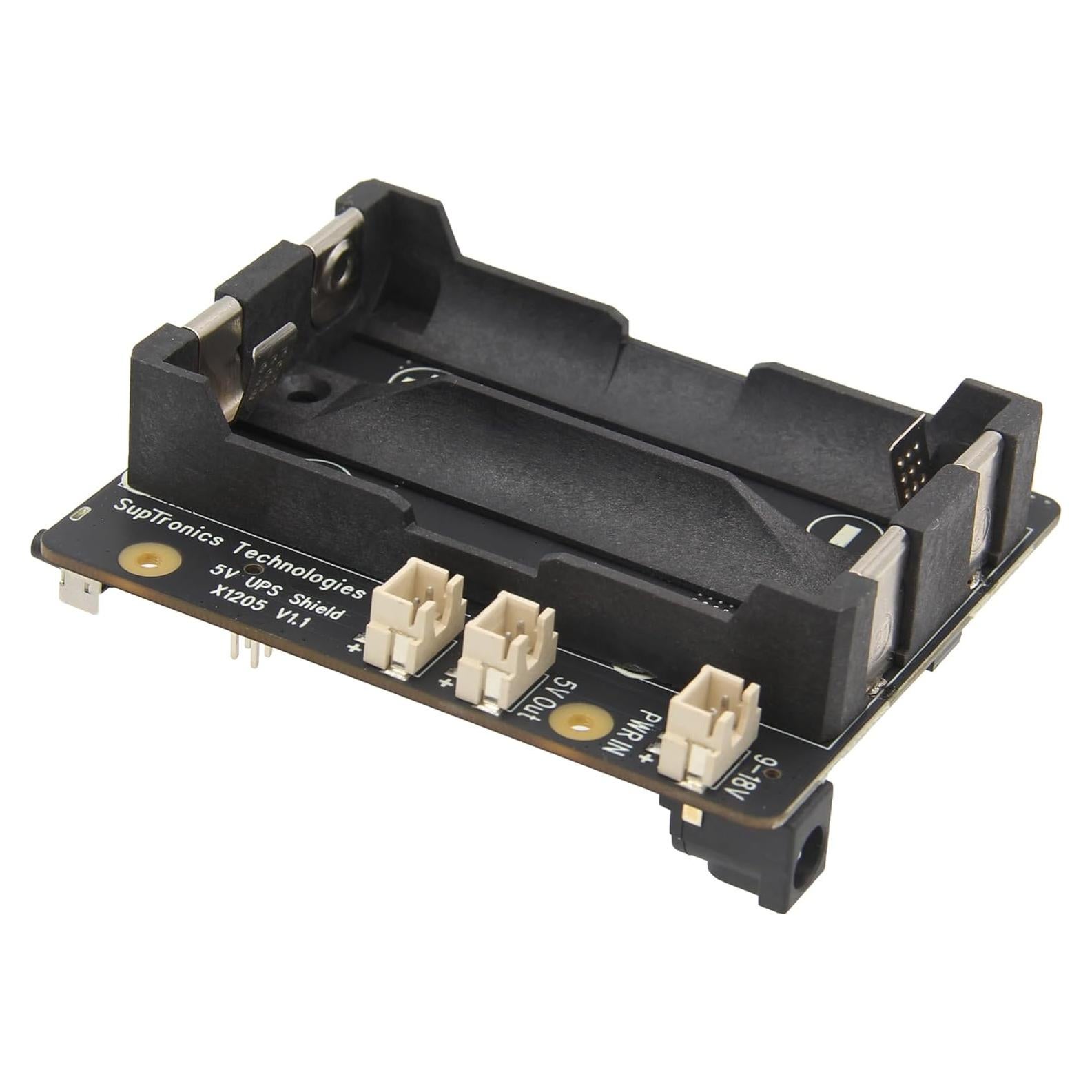 Geekworm X1205 UPS HAT para Raspberry Pi 5 - 5.1V 6A