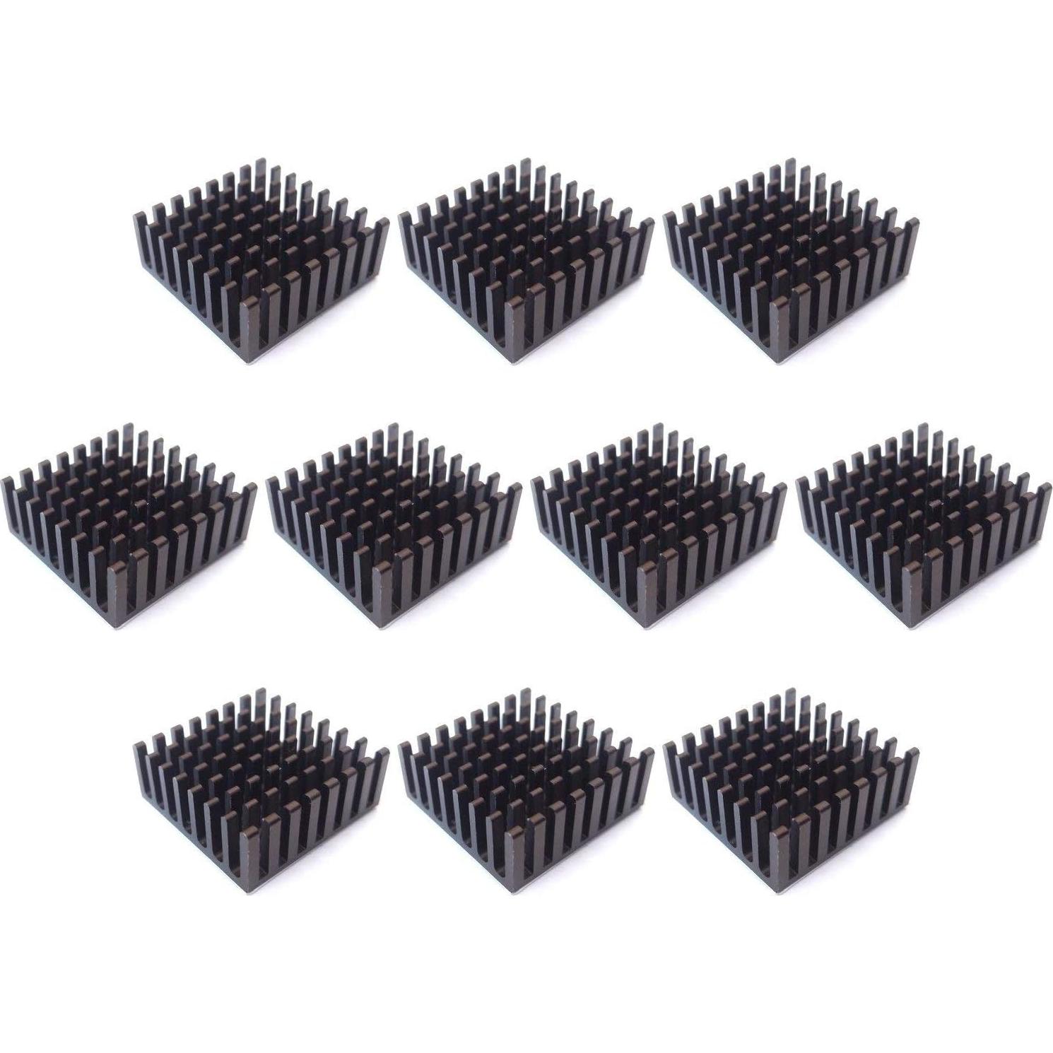 Kit de Disipadores de Calor Easycargo 10pcs 25mm Aluminio