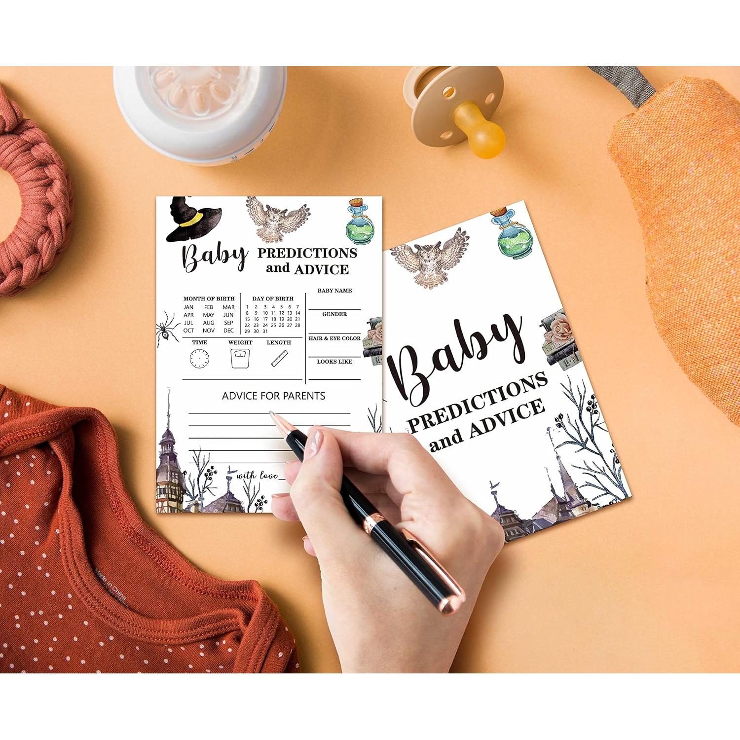 Juego de Fiesta Baby Shower ONDTOM 30 Tarjetas Mágicas