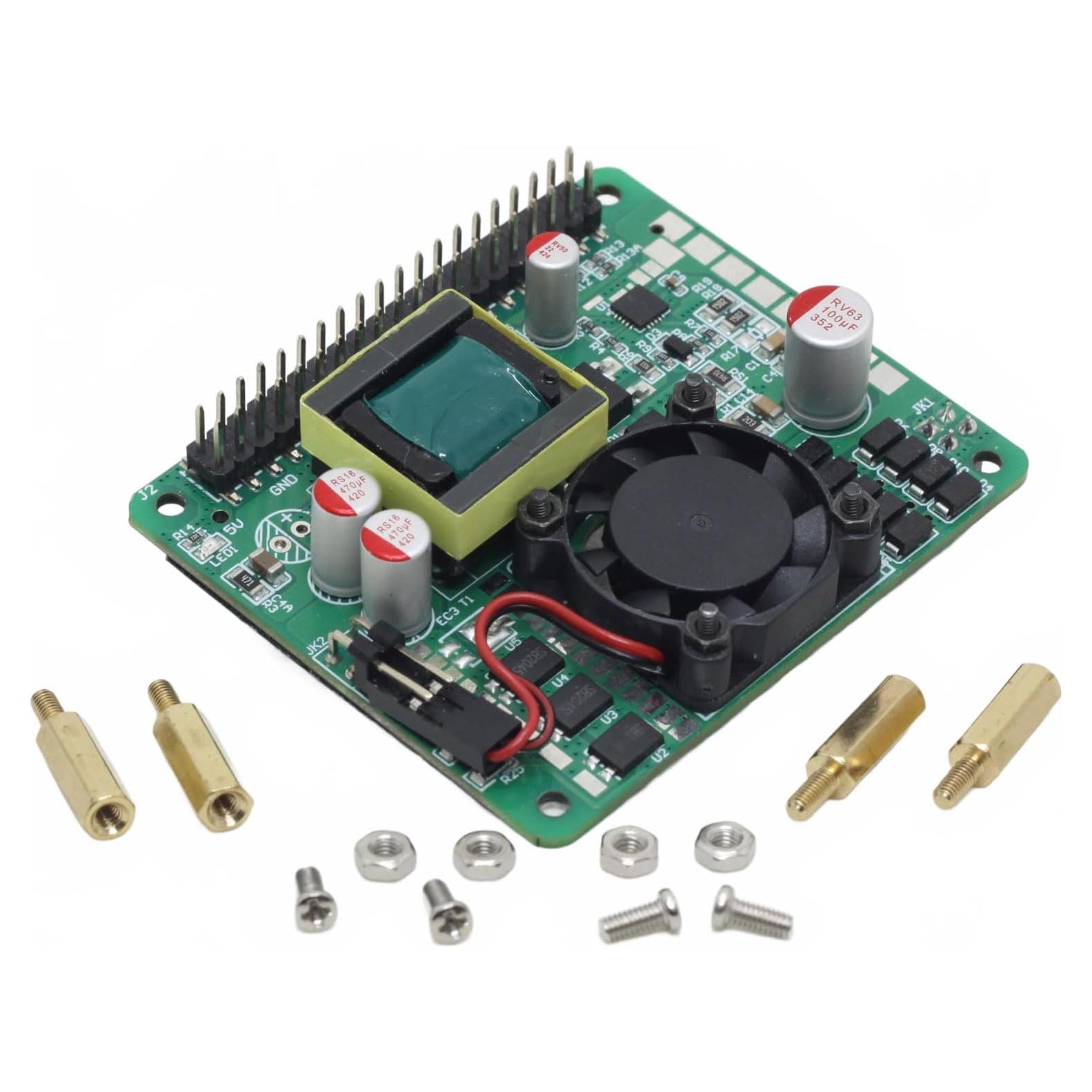 HAT PoE DSLRKIT para Raspberry Pi 5 DC 5V 4.5A 22.5W