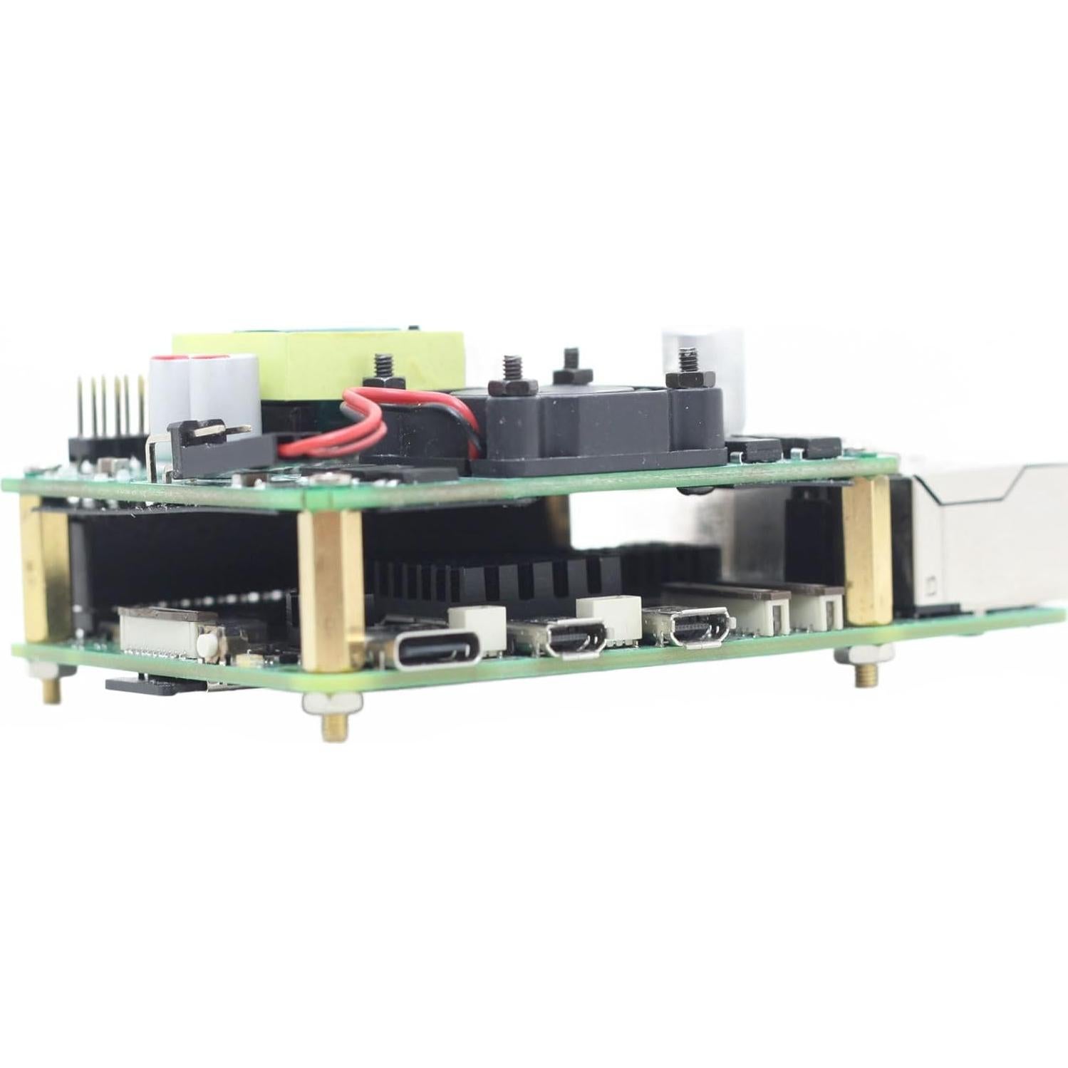 HAT PoE DSLRKIT para Raspberry Pi 5 DC 5V 4.5A 22.5W