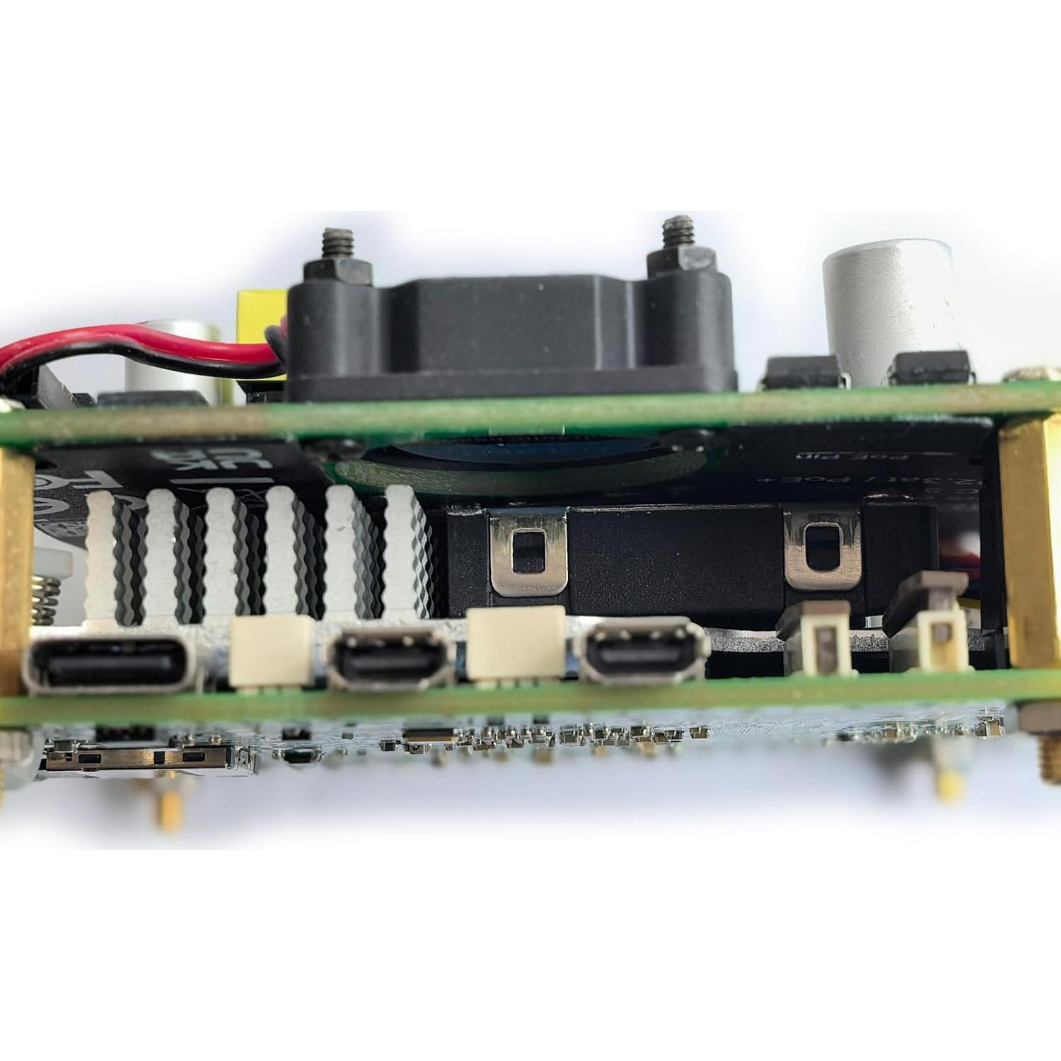 HAT PoE DSLRKIT para Raspberry Pi 5 DC 5V 4.5A 22.5W