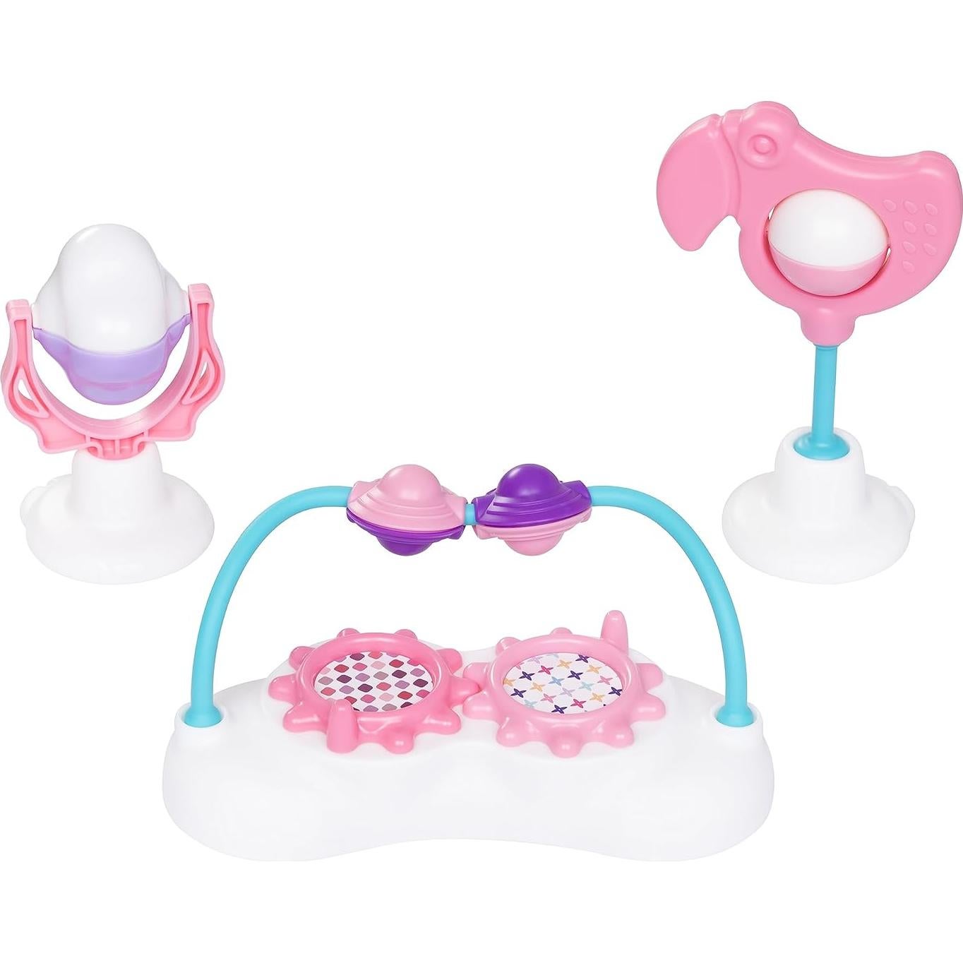 Andador Smart Steps Trend Plus 2-en-1 Rosa con Juguetes