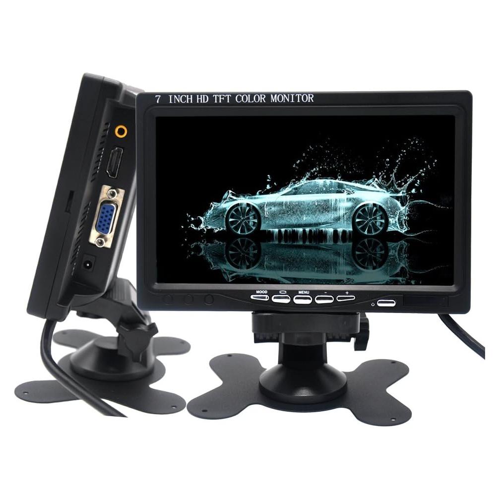 Monitor LCD TFT 7" Padarsey HDMI 1024x600 para Raspberry Pi