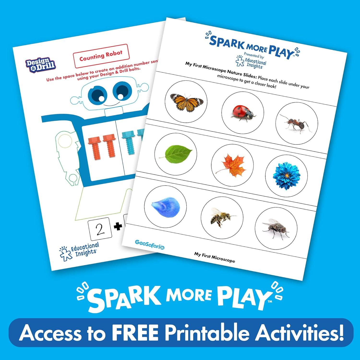 Hábito de Criaturas GeoSafari Jr. Educational Insights 25,4 cm