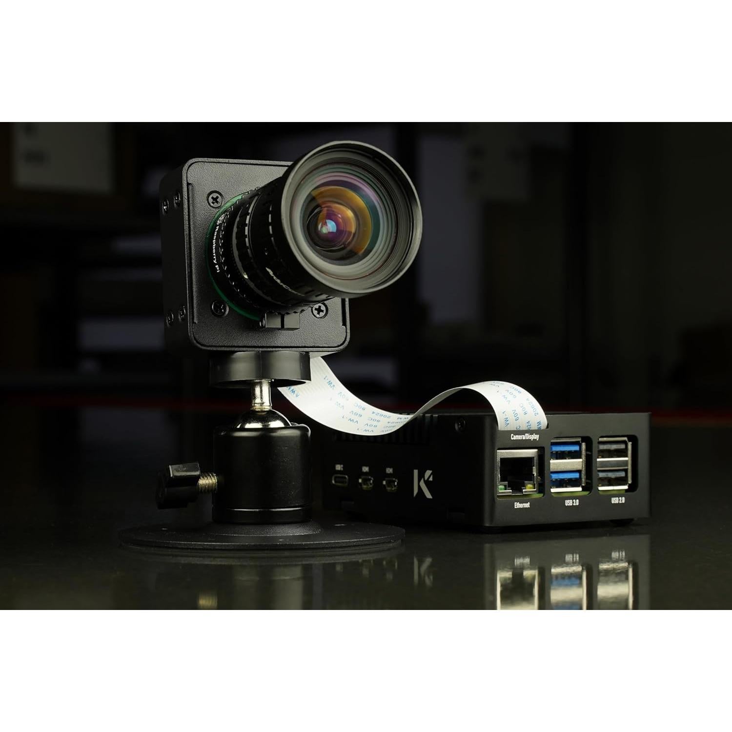 Funda para Cámara KKSB con Soporte Rotatable 360° - Compatible Raspberry Pi