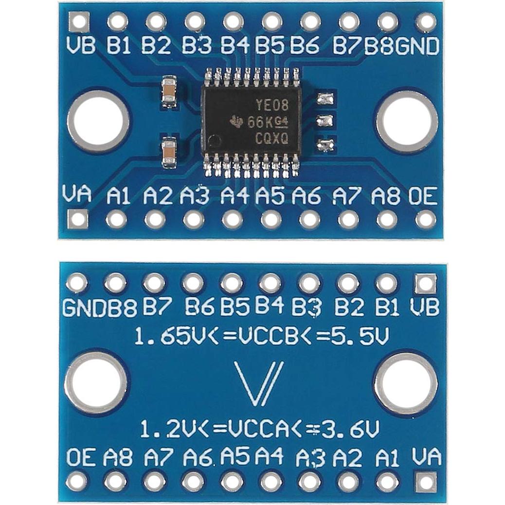10PCS Módulo Conversor de Nivel Lógico Bidireccional 8 Canales TXS0108E 3.3V-5V