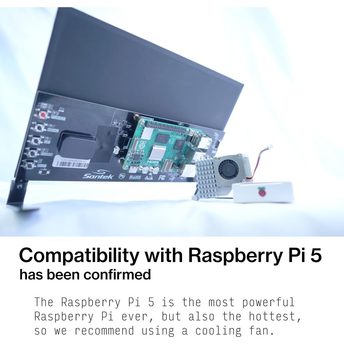 Monitor Táctil Santek 10.1" IPS 1280x800 HDMI 500 nits