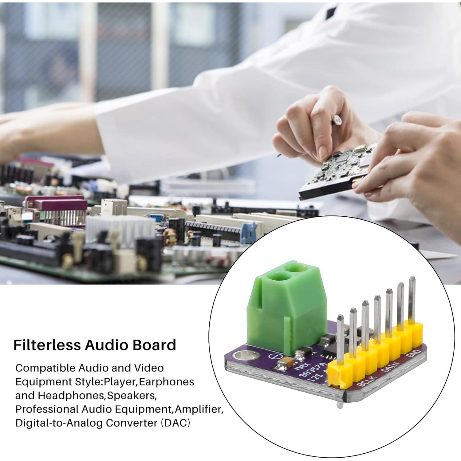 Módulo Amplificador de Audio I2S MAX98357 Clase D Calsgkspray