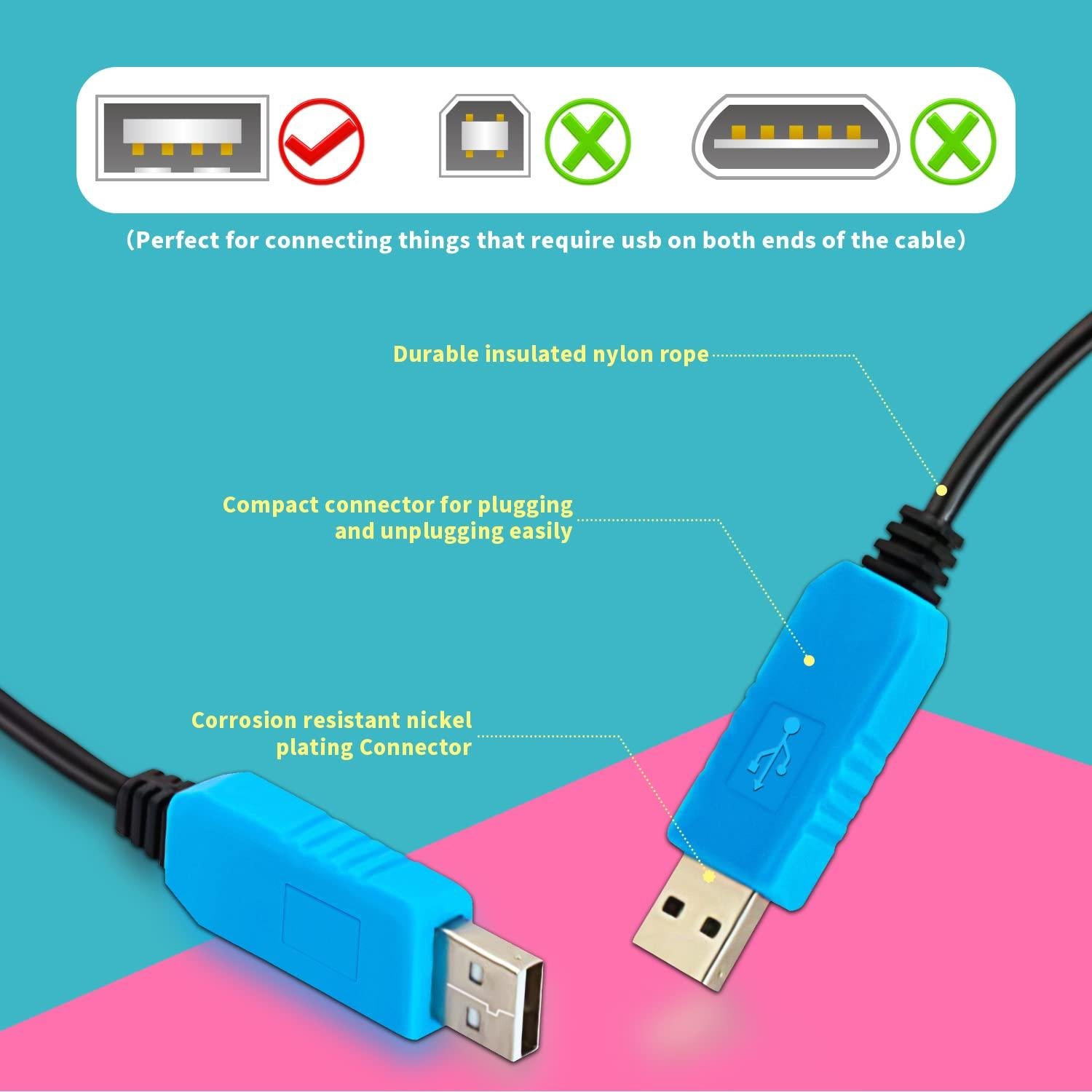 Cable Serial USB a TTL PL2303TA - Paquete de 3 Cables 150g